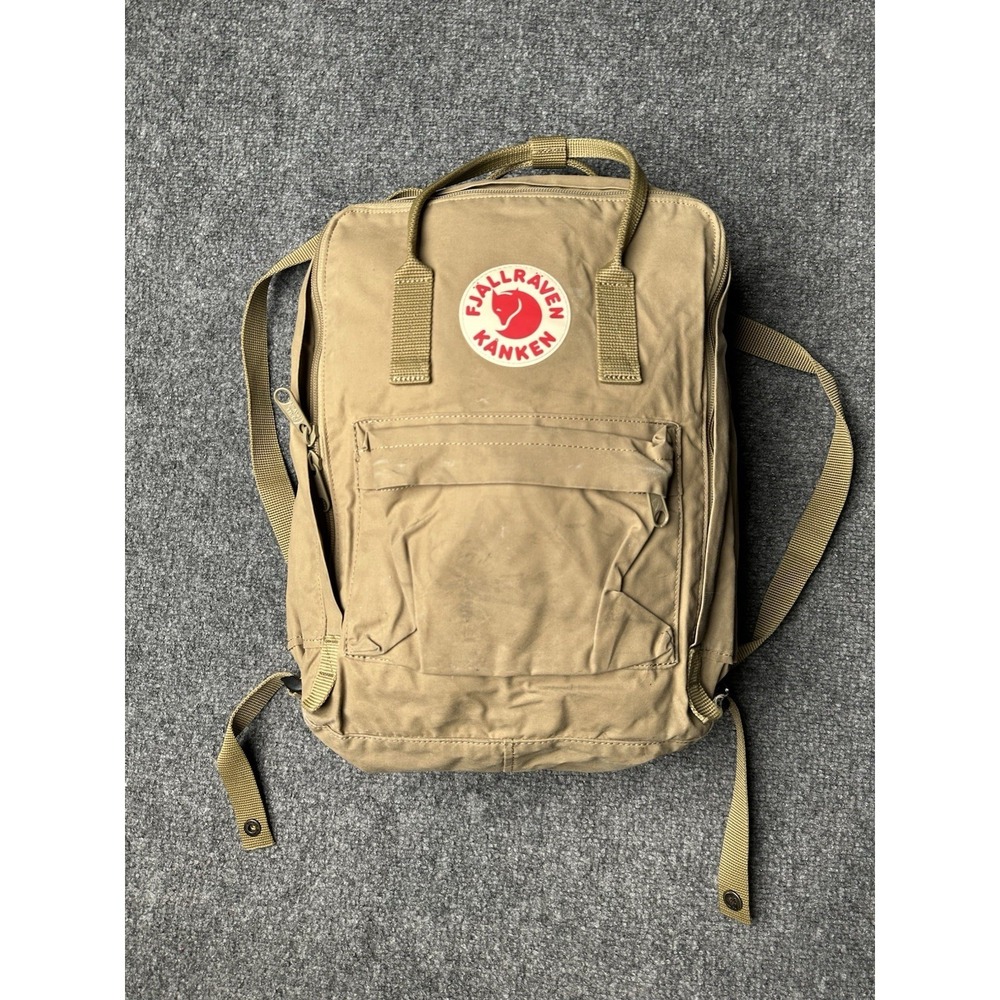 Womens Fjallraven Kanken Tan Backpack Classic Daypack, Size One Size